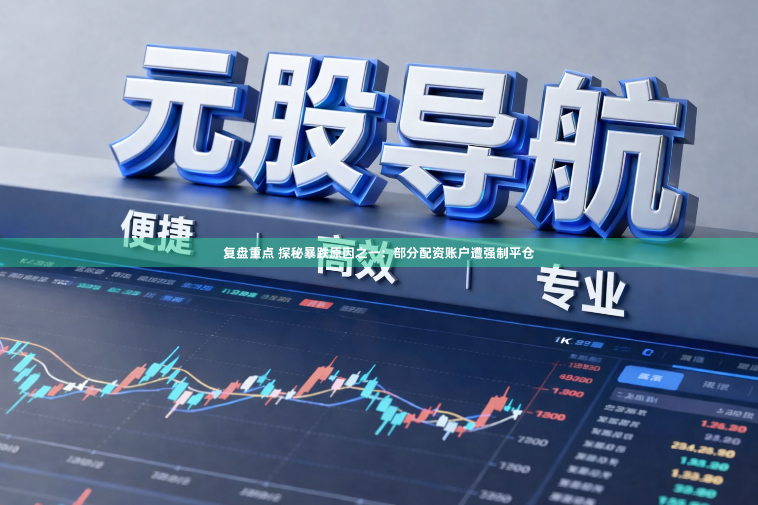 复盘重点 探秘暴跌原因之一：部分配资账户遭强制平仓